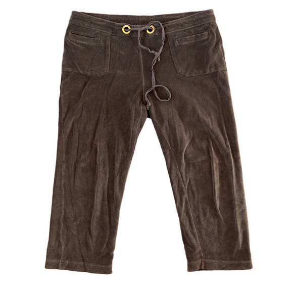 Tory Burch Pants - Tory Burch Brown Pants Cropped Size Large
